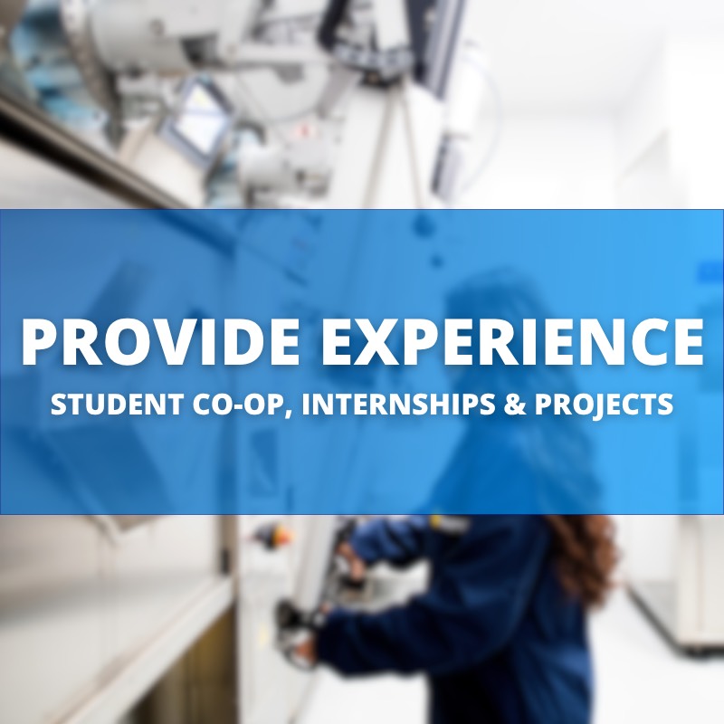 Student Co-op, Internships, and Projects